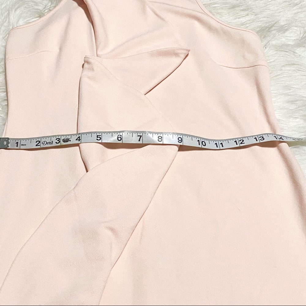 VENUS Blush Pink Ruffle Dress - Picture 3 of 9